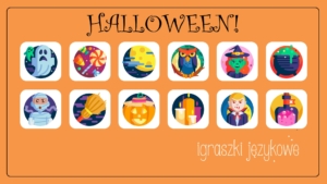 Halloween worksheets gry dla dzieci online 2