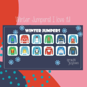 Winter jumpers - zimowa lekcja angielskiego dla dzieci