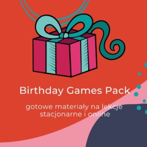 Birthday Games Pack gotowe materialy urodzinowe dla nauczycieli