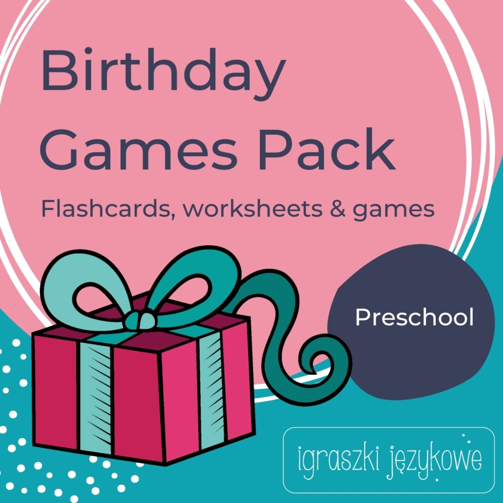 Birthday Games Pack materialy dla przedszkolakow