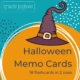 Halloween Memo Cards