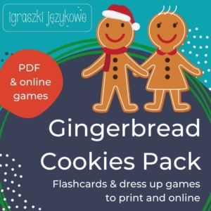 Gingerbread cookies games pack