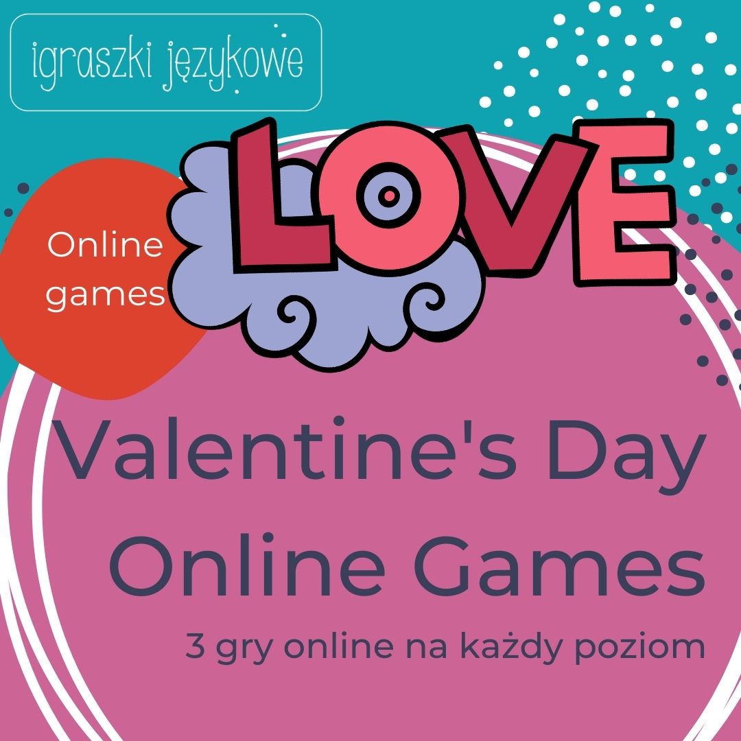Walentynkowe gry online na angielski